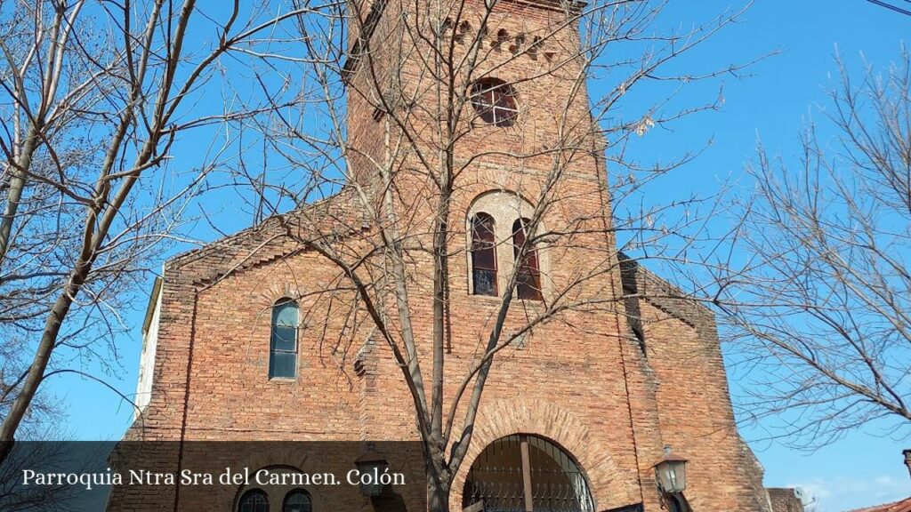 Parroquia Ntra Sra del Carmen. Colón - Colón (Entre Ríos)