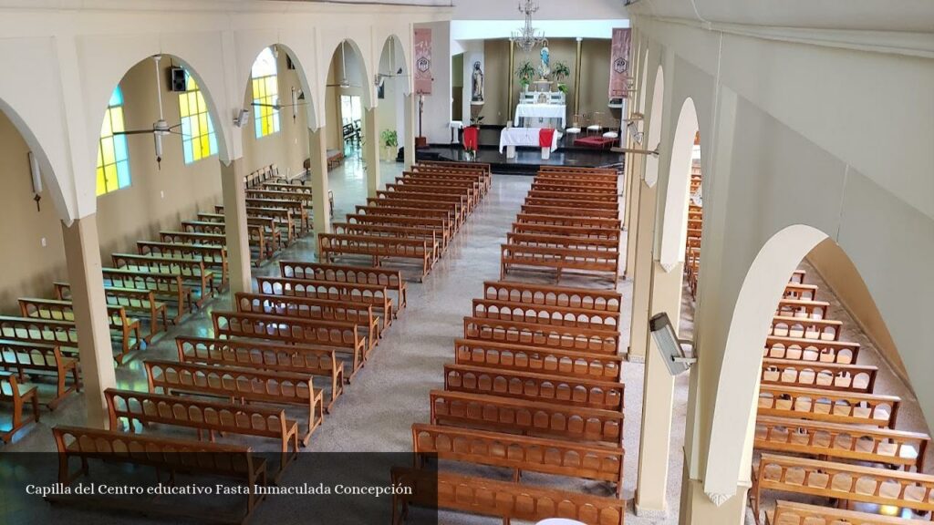 Capilla del Centro Educativo Fasta Inmaculada Concepción - San Francisco (Provincia de Córdoba)