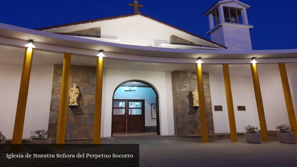 Iglesia de Nuestra Señora del Perpetuo Socorro - Mina Clavero (Provincia de Córdoba)