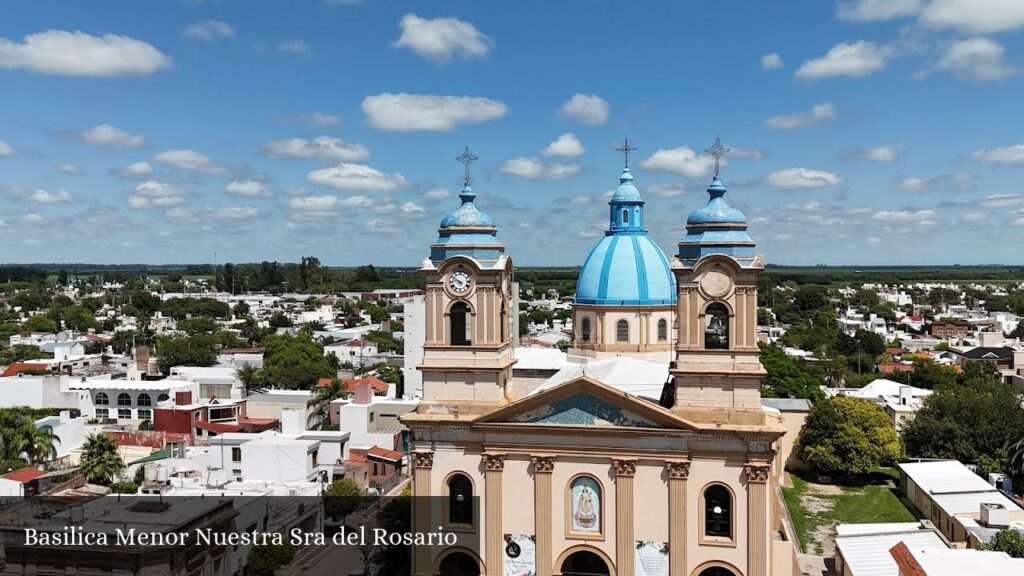 Basilica Menor Nuestra Sra del Rosario - Villa del Rosario (Provincia de Córdoba)