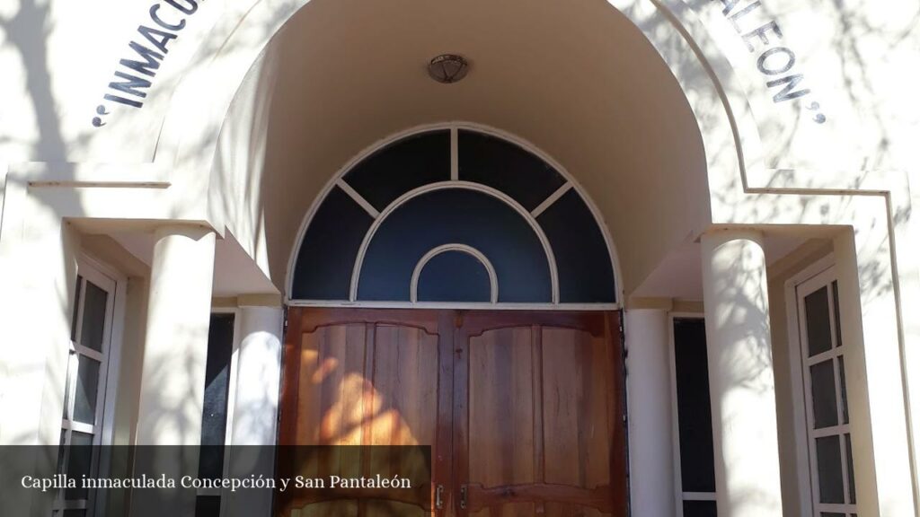 Capilla Inmaculada Concepción y San Pantaleón - Tunuyán (Provincia de Mendoza)