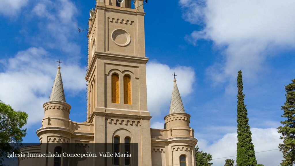 Iglesia Inmaculada Concepción. Valle Maria - Villa Valle María (Entre Ríos)